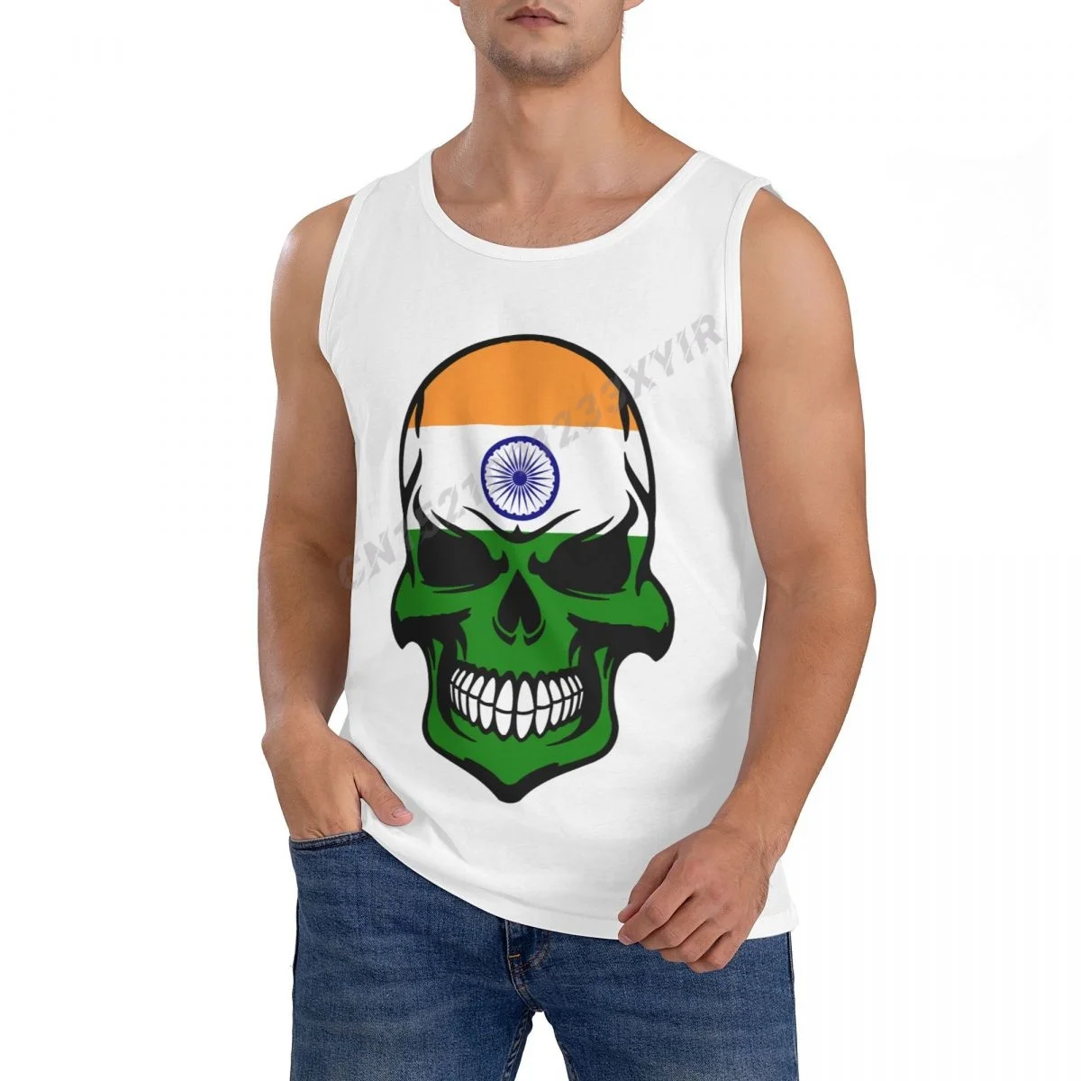 Men Tank Top India Flag Cool Icelanders Skull TankTop Men's Shirt 100% Cotton S-3XL O-neck Sleeveless Cool Summer
Men Tank Top India Flag Cool Icelanders Skull TankTop Men's Shirt 100% Cotton S-3XL O-neck Sleeveless Cool Summer