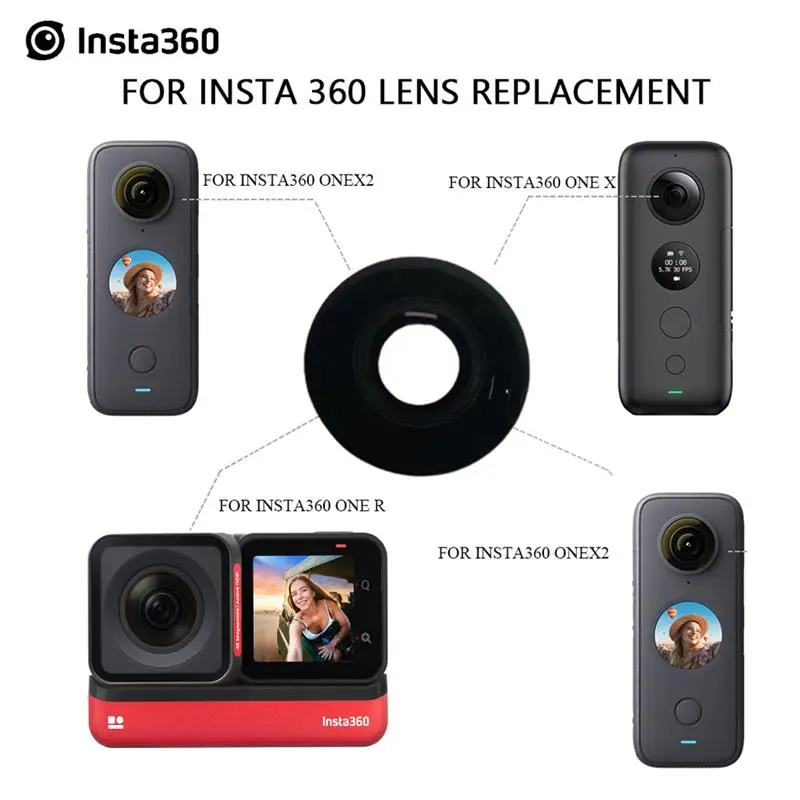 Оригинальная запасная передняя стеклянная линза Insta360 для камеры Insta360 One X2 /One X/One R/ One RS запасная часть 1 шт.
Оригинальная запасная передняя стеклянная линза Insta360 для камеры Insta360 One X2 /One X/One R/ One RS запасная часть 1 шт.