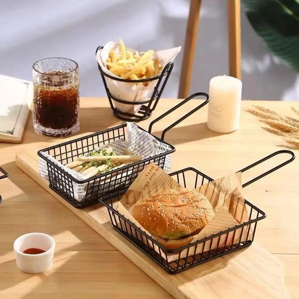 Kitchen Rust-proof Chips Deep Fry Baskets Food Presentation Strainer Potato Chef Colander Tool Frying French Fries Basket
Kitchen Rust-proof Chips Deep Fry Baskets Food Presentation Strainer Potato Chef Colander Tool Frying French Fries Basket