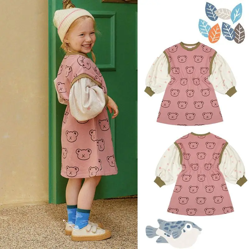 Girls Dress 2022 Autumn Cartoon Stitching Children's Dress Cotton Fashion Girls Princess Dress Girl Clothes Children's Clothing
Girls Dress 2022 Autumn Cartoon Stitching Children's Dress Cotton Fashion Girls Princess Dress Girl Clothes Children's Clothing
