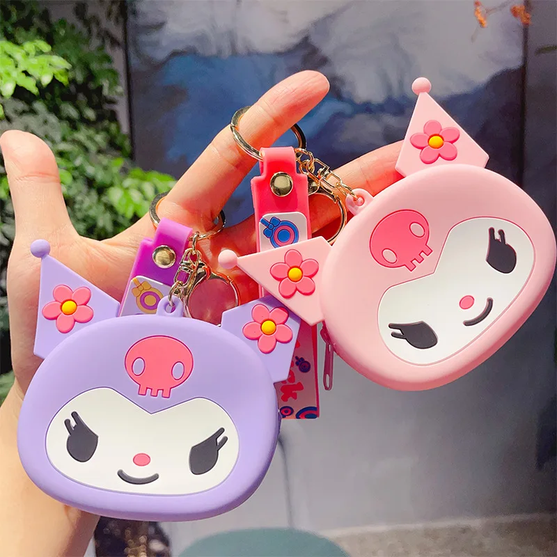 Sanrio Coin Purse Keychain Kuromi Kawaii Cute Anime Storage Cartoon Backpack School Bag Pendant Toys Festivals Gifts Girls 
Sanrio Coin Purse Keychain Kuromi Kawaii Cute Anime Storage Cartoon Backpack School Bag Pendant Toys Festivals Gifts Girls