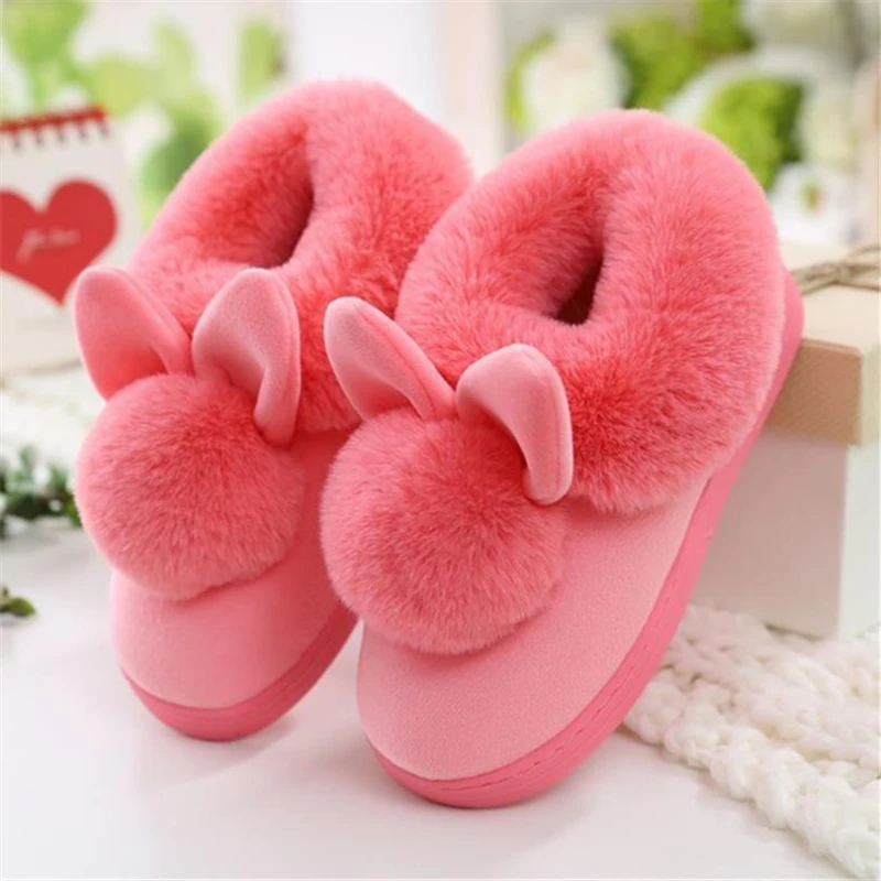 Autumn Winter Cotton Slippers Fur Rabbit Home Warm Thick Bottom Indoor Cotton Shoes Womens Slippers Cute Fluffy Cat Slippers
Autumn Winter Cotton Slippers Fur Rabbit Home Warm Thick Bottom Indoor Cotton Shoes Womens Slippers Cute Fluffy Cat Slippers