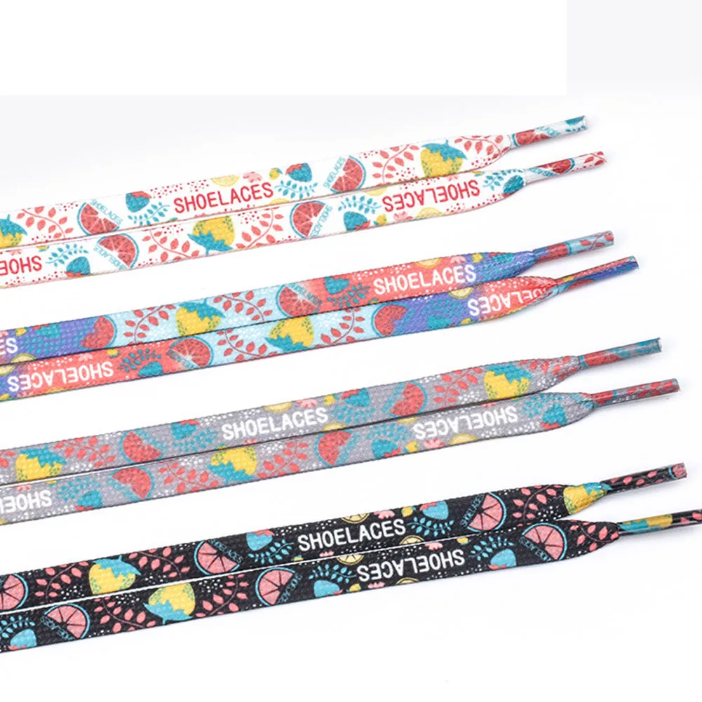 High Quality Fruit Shoelace Pattern High-top Canvas Sneakers Shoelaces Colorful Fashion Women Men Shoelaces
High Quality Fruit Shoelace Pattern High-top Canvas Sneakers Shoelaces Colorful Fashion Women Men Shoelaces