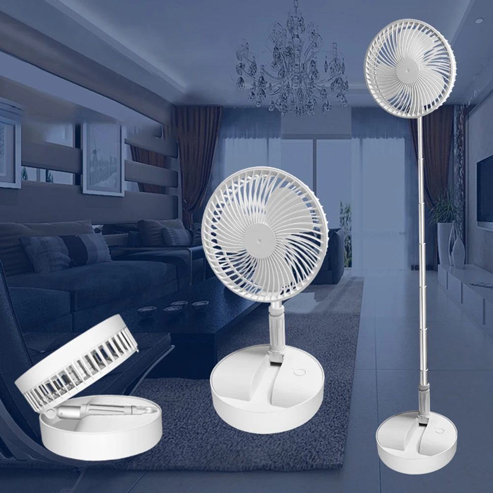 Portable Folding Telescopic Floor Fan USB Rechargeable Mini Silent Household Bedroom Office Deskto Fan
Portable Folding Telescopic Floor Fan USB Rechargeable Mini Silent Household Bedroom Office Deskto Fan