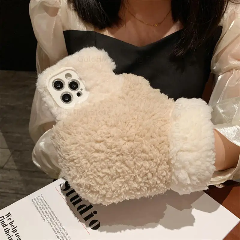 Funny The Warm Plush Gloves Fur Case For Apple 14 Pro Max Soft Silicone Phone Shockproof Cover For iPhone 13 12 Pro XR XS 14 Max
Funny The Warm Plush Gloves Fur Case For Apple 14 Pro Max Soft Silicone Phone Shockproof Cover For iPhone 13 12 Pro XR XS 14 Max