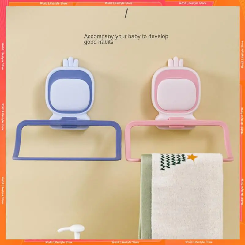Cute Cartoon Design Bathroom Towel Storage Ring Hygiene Ventilation Towel Rack Stick Firmly Non Perforated Towel Ring Towel Hook
Cute Cartoon Design Bathroom Towel Storage Ring Hygiene Ventilation Towel Rack Stick Firmly Non Perforated Towel Ring Towel Hook