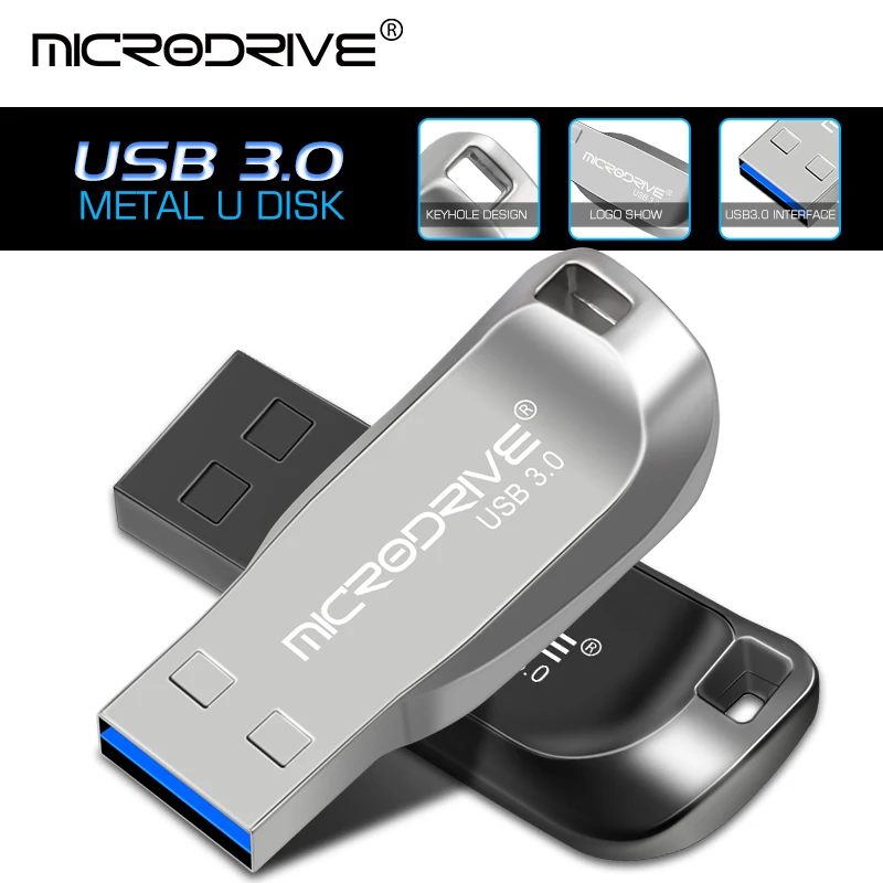 

USB 3.0 Flash Drives Pendrive 128gb 256gb флешка usb pen drive 64gb 32gb 16gb Metal USB 3.0 Stick high speed usb flash Disk