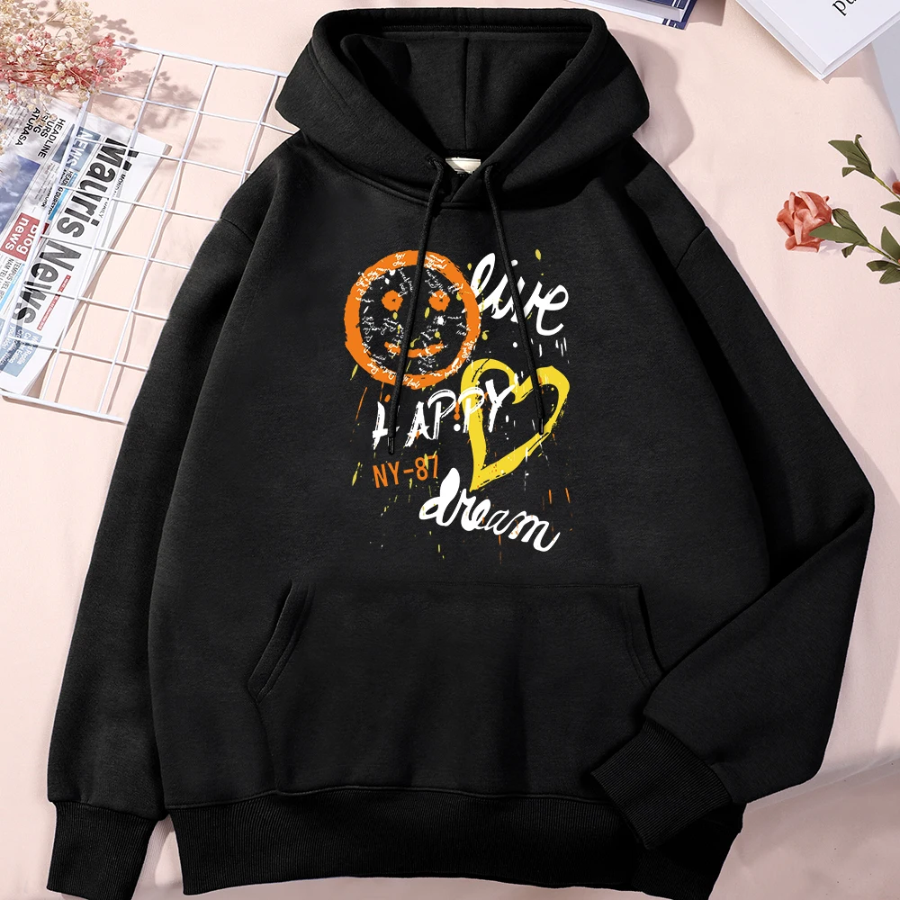 Time Happy Dream Printing Man'S Hoodies Personality Crewneck Hooded Street Pocket Sportswear Autumn Shoulder Drop Men Clothing
Time Happy Dream Printing Man'S Hoodies Personality Crewneck Hooded Street Pocket Sportswear Autumn Shoulder Drop Men Clothing
