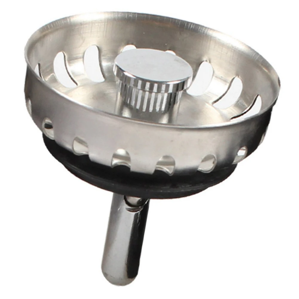 Stainless Steel Kitchen Sink Strainer Stopper Waste Plug Basin Sink Filter Deodorization Drain Plug Bathroom Kitchen Accessorie
Stainless Steel Kitchen Sink Strainer Stopper Waste Plug Basin Sink Filter Deodorization Drain Plug Bathroom Kitchen Accessorie