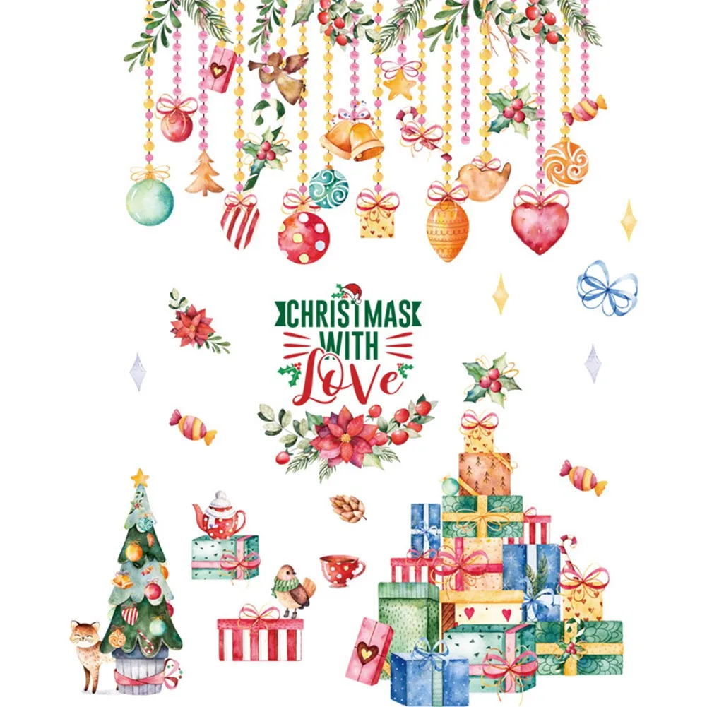 Durable New Useful Wall Sticker 1* 1pcs 1x Accessories Christmas Casement Door Creative For Home Xmas Room Decor
Durable New Useful Wall Sticker 1* 1pcs 1x Accessories Christmas Casement Door Creative For Home Xmas Room Decor