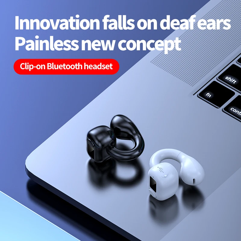 Wireless Headset Have Skin-friendly Silicone Elbow Can Bend 360 Degrees Easy To Wear Without Feel Skin-friendly And Comfortable
Wireless Headset Have Skin-friendly Silicone Elbow Can Bend 360 Degrees Easy To Wear Without Feel Skin-friendly And Comfortable