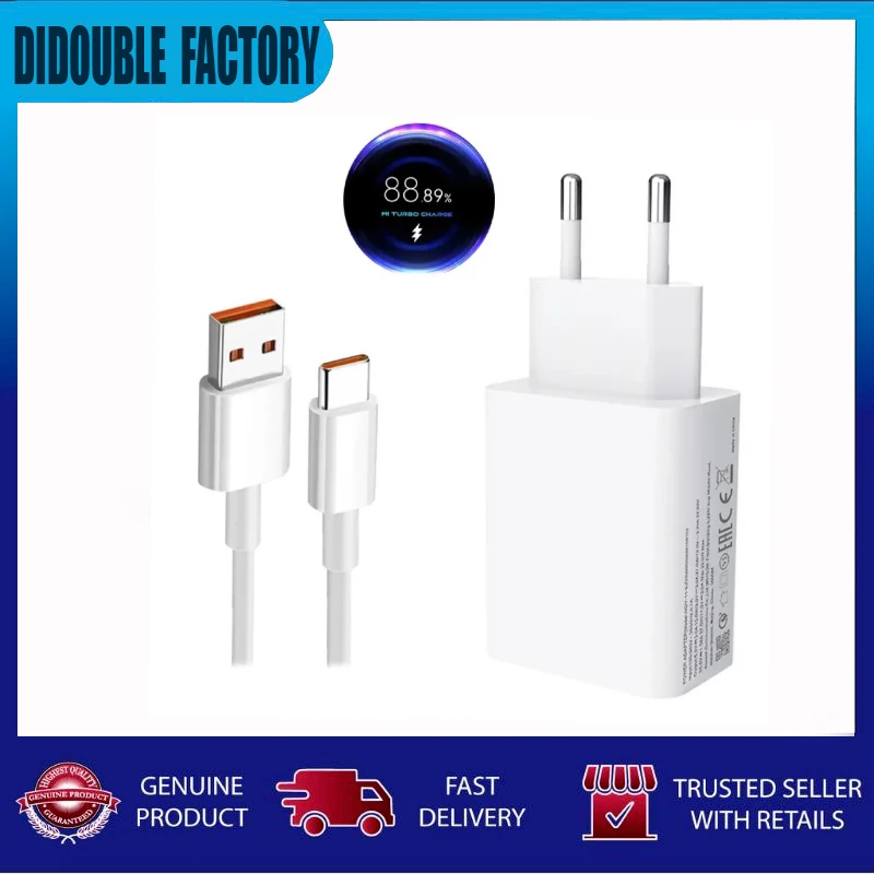 EU Original For Xiaomi Turbo Fast 33W Charger Travel Wall Adapter Usb Type C Cable For Mi 9 8 SE 9T pro Redmi Note 7 K20 Pro Bla
EU Original For Xiaomi Turbo Fast 33W Charger Travel Wall Adapter Usb Type C Cable For Mi 9 8 SE 9T pro Redmi Note 7 K20 Pro Bla