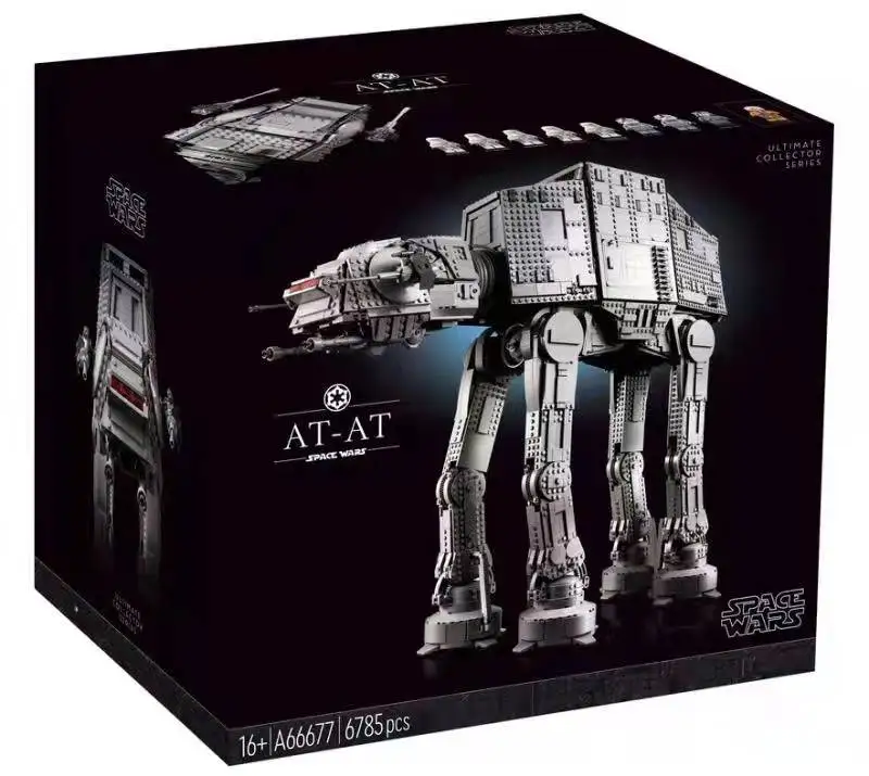 A66677 UCS AT-AT Walker Model Compatible 75313 Building Blocks Bricks Toys for Boys Birthday Gifts
A66677 UCS AT-AT Walker Model Compatible 75313 Building Blocks Bricks Toys for Boys Birthday Gifts
