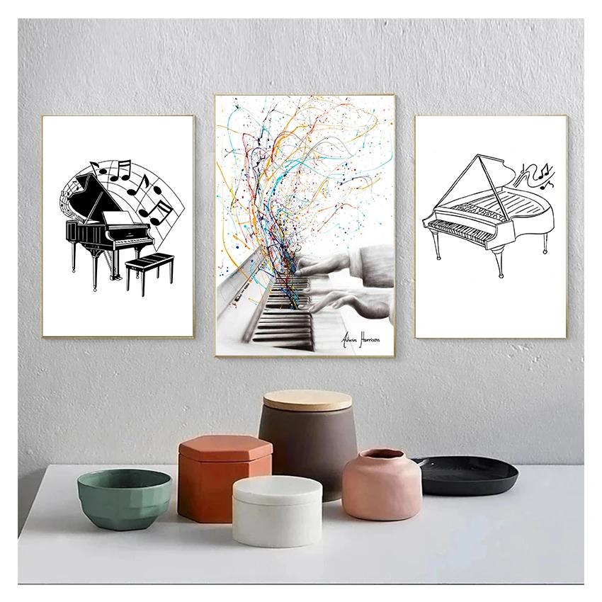 Black White Piano Canvas Poster Nordic Line Draw Print Abstract Minimalist Wall Art Painting Decorative Picture Home Decor
Black White Piano Canvas Poster Nordic Line Draw Print Abstract Minimalist Wall Art Painting Decorative Picture Home Decor
