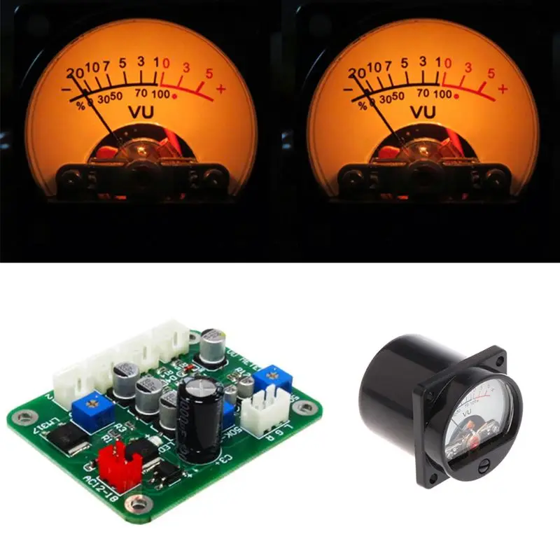 Upgraded VU Meter VU Panel Meter with Warm Back Light Level Amp VU Meter Dropship
Upgraded VU Meter VU Panel Meter with Warm Back Light Level Amp VU Meter Dropship