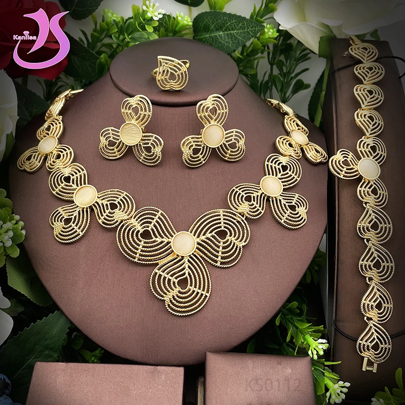 Dubai Gold Color Jewelry Sets For Women 18k Gold Plated Necklace Earrings Set Wedding Party Gifts Free Shipping
Dubai Gold Color Jewelry Sets For Women 18k Gold Plated Necklace Earrings Set Wedding Party Gifts Free Shipping