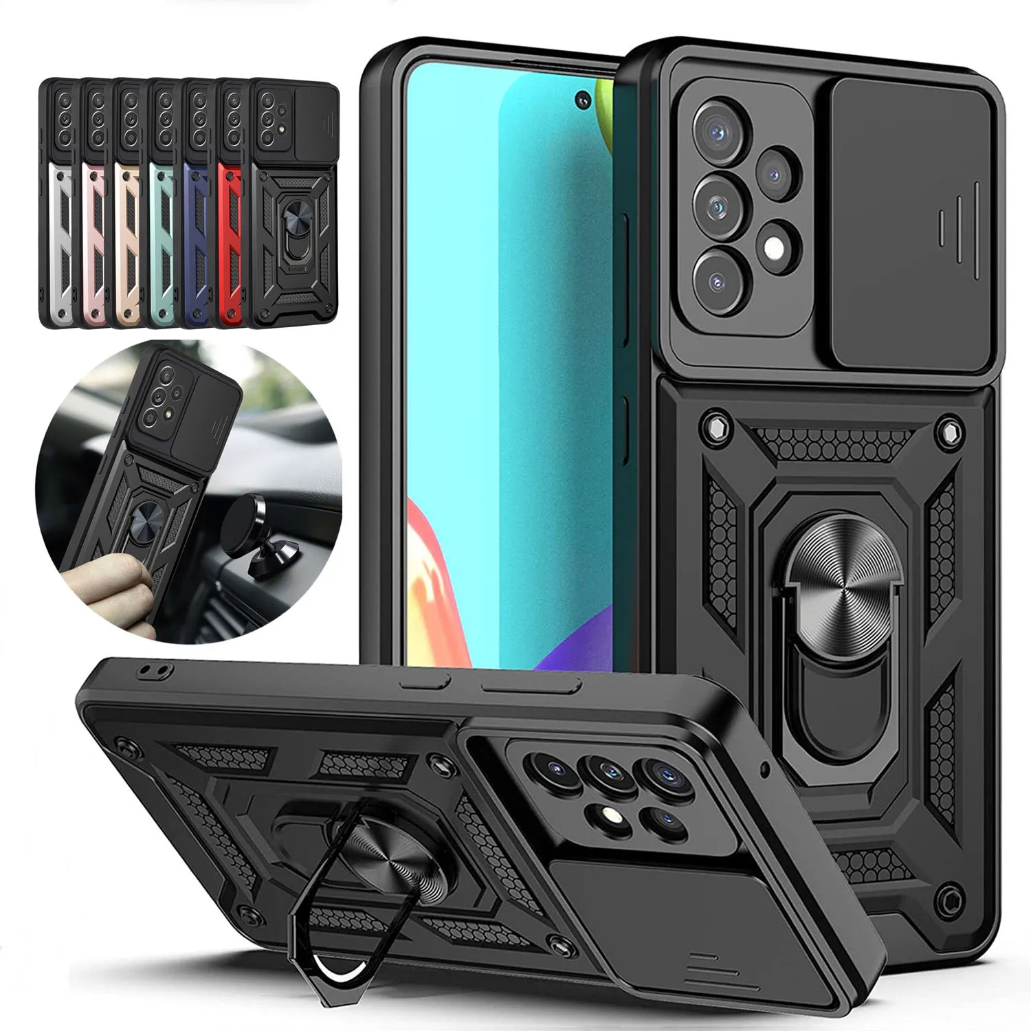 Slide Camera Lens Case for Samsung Galaxy A12 A21s A22 A32 A50 A51 S22 Ultra S21 Plus S20 FE A52 A71 A72 A02 Bumpers Armor Cover
Slide Camera Lens Case for Samsung Galaxy A12 A21s A22 A32 A50 A51 S22 Ultra S21 Plus S20 FE A52 A71 A72 A02 Bumpers Armor Cover