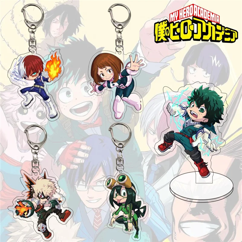 Popular Japan Anime My Hero Academia Keychain Acrylic Figure Model Key Chains Kawaii Bags Keyrings Fans Collection Prop Gift
Popular Japan Anime My Hero Academia Keychain Acrylic Figure Model Key Chains Kawaii Bags Keyrings Fans Collection Prop Gift