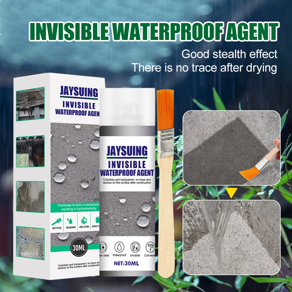 30/100ML Sealant Spray Anti-Leaking Waterproofing Agent Plumbing Sealing Spray Ceramic Tile Floor Wall Sealant Spray with Brush
30/100ML Sealant Spray Anti-Leaking Waterproofing Agent Plumbing Sealing Spray Ceramic Tile Floor Wall Sealant Spray with Brush