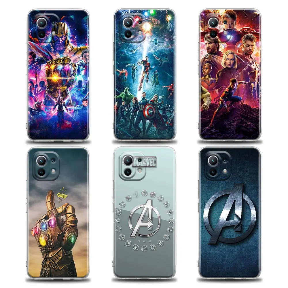 Avengers Logo For Xiaomi Mi 10 11 11T Pro Lite 12X POCO X3 F3 NFC Case Clear Soft Cover Marvel Comics Phone Case For Redmi 9A 10
Avengers Logo For Xiaomi Mi 10 11 11T Pro Lite 12X POCO X3 F3 NFC Case Clear Soft Cover Marvel Comics Phone Case For Redmi 9A 10