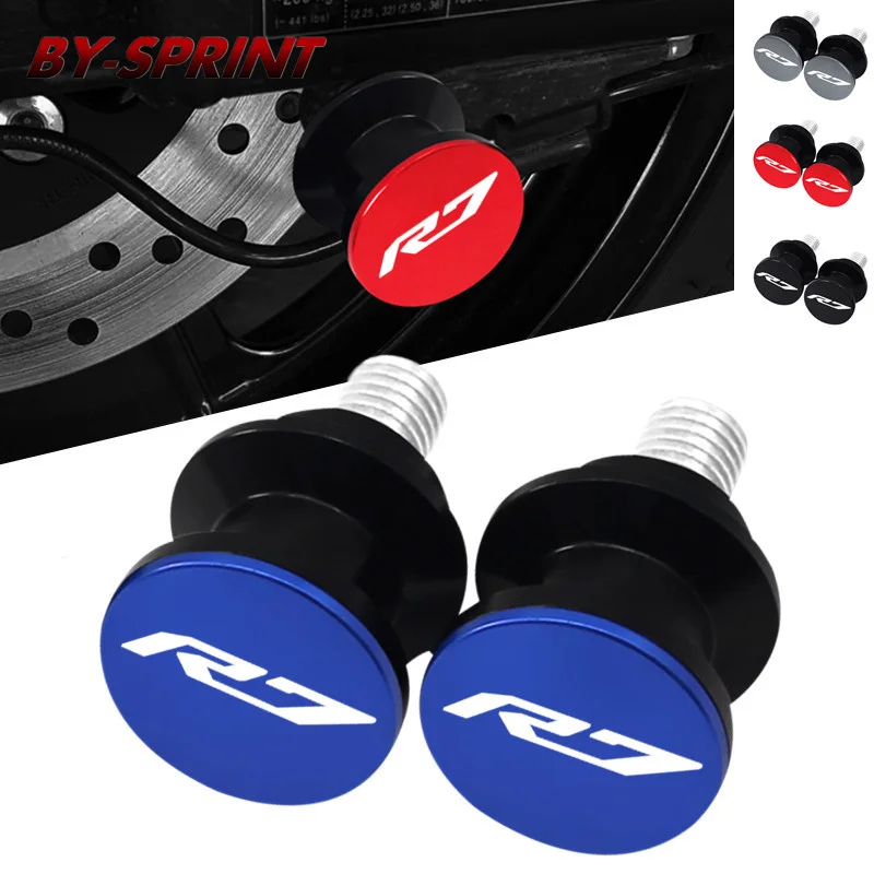 Motorcycle CNC Swingarm Spools Stand Screws Cover For Yamaha R7 YZF-R7 2021 2022 6MM Swing arm Protect & LOGO R7
Motorcycle CNC Swingarm Spools Stand Screws Cover For Yamaha R7 YZF-R7 2021 2022 6MM Swing arm Protect & LOGO R7