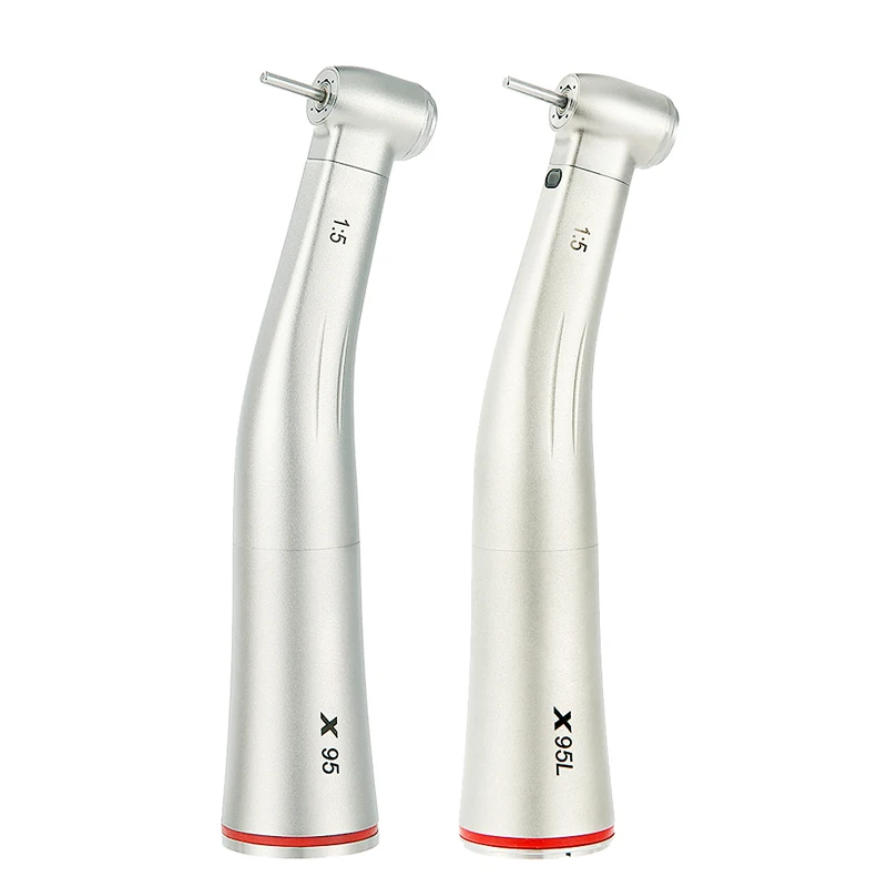 X95L X95 Dental 1:5 Increasing Speed Handpiece Push Button Contra Angle LED Fiber Optic Handpiece Inner Water
X95L X95 Dental 1:5 Increasing Speed Handpiece Push Button Contra Angle LED Fiber Optic Handpiece Inner Water