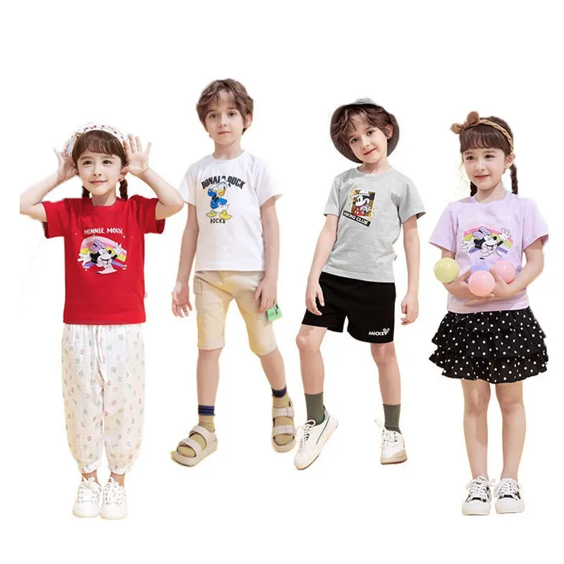 2022 New Disney Short Sleeve T-shirt Baby Summer Boys' And Girls' Top Children's Cotton Short-sleeve Style Casual T-shirts 3-12t
2022 New Disney Short Sleeve T-shirt Baby Summer Boys' And Girls' Top Children's Cotton Short-sleeve Style Casual T-shirts 3-12t