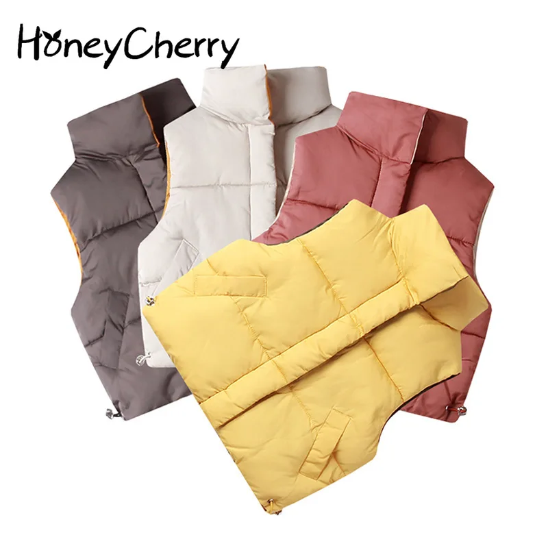 HoneyCherry Autumn And Winter New Children's Down Cotton Vest Boys And Girls Fashion Vest
HoneyCherry Autumn And Winter New Children's Down Cotton Vest Boys And Girls Fashion Vest