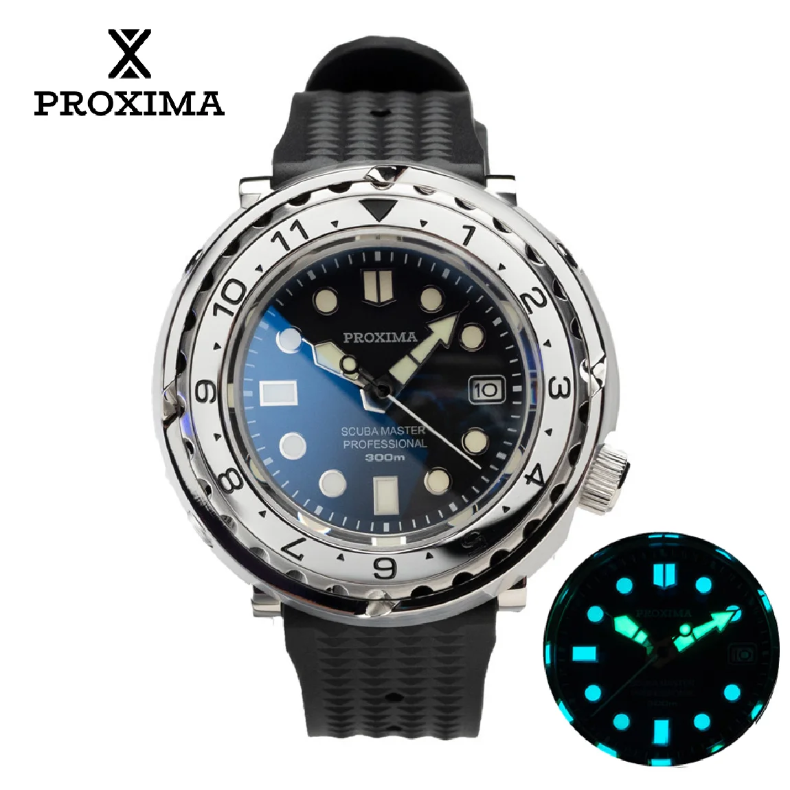 Proxima PX1682 V3 Version Tuna Monoblock Luxury Watch Men Automatic Swiss BGW9 Lume NH35 PT5000 30 Bar Waterproof Wristwatches
Proxima PX1682 V3 Version Tuna Monoblock Luxury Watch Men Automatic Swiss BGW9 Lume NH35 PT5000 30 Bar Waterproof Wristwatches