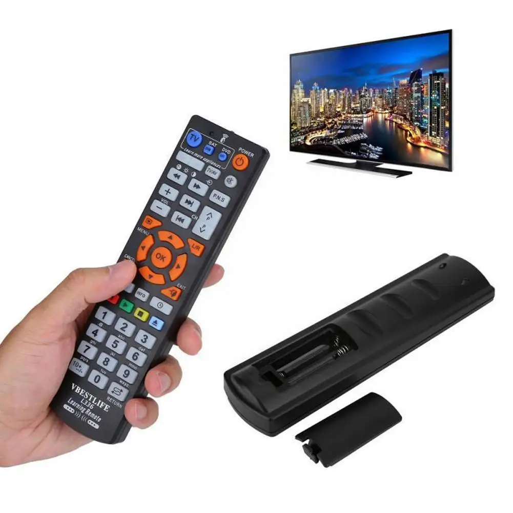 New 42 Keys Remote Control With Learn Function Controller Sat Dvd For Tv Cbl Vcr Learning Control Vcd R3i9 G9n7
New 42 Keys Remote Control With Learn Function Controller Sat Dvd For Tv Cbl Vcr Learning Control Vcd R3i9 G9n7