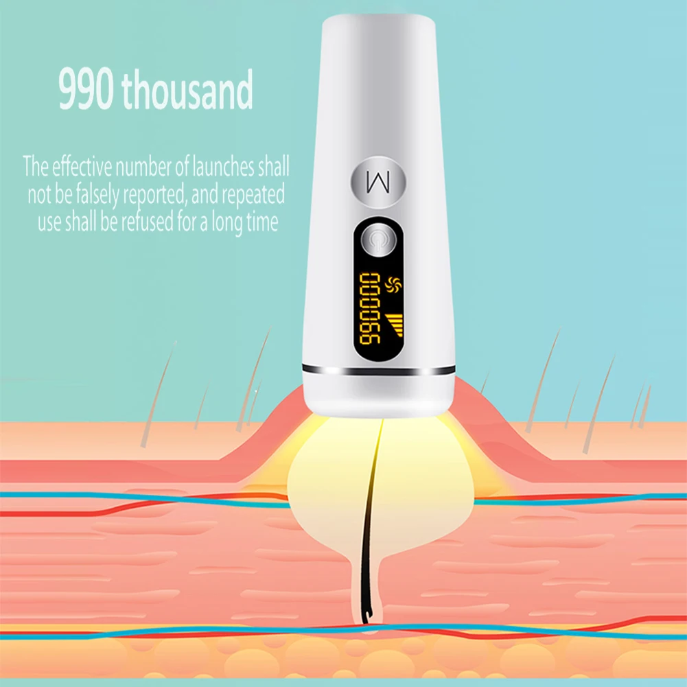 Body Bikini IPL 990000 Flash Depilator Pulses Permanent Laser Epilator Painless For Women Hair Removal Home Use Devices
Body Bikini IPL 990000 Flash Depilator Pulses Permanent Laser Epilator Painless For Women Hair Removal Home Use Devices