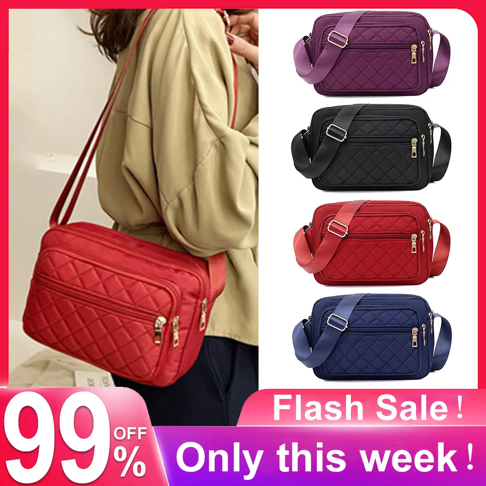 Ladies Handbags Women Vintage Canvas Solid Color Checker Crossbody Shoulder Messenger Bag Girl Casual Large Capacity Phone Bag
Ladies Handbags Women Vintage Canvas Solid Color Checker Crossbody Shoulder Messenger Bag Girl Casual Large Capacity Phone Bag