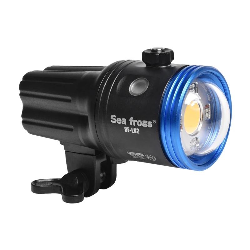 Seafrogs 5000LM LED Diving Torch Light IPX8 100M/330ft Professional Wateproof Flashlight Install 18650 Battery
Seafrogs 5000LM LED Diving Torch Light IPX8 100M/330ft Professional Wateproof Flashlight Install 18650 Battery