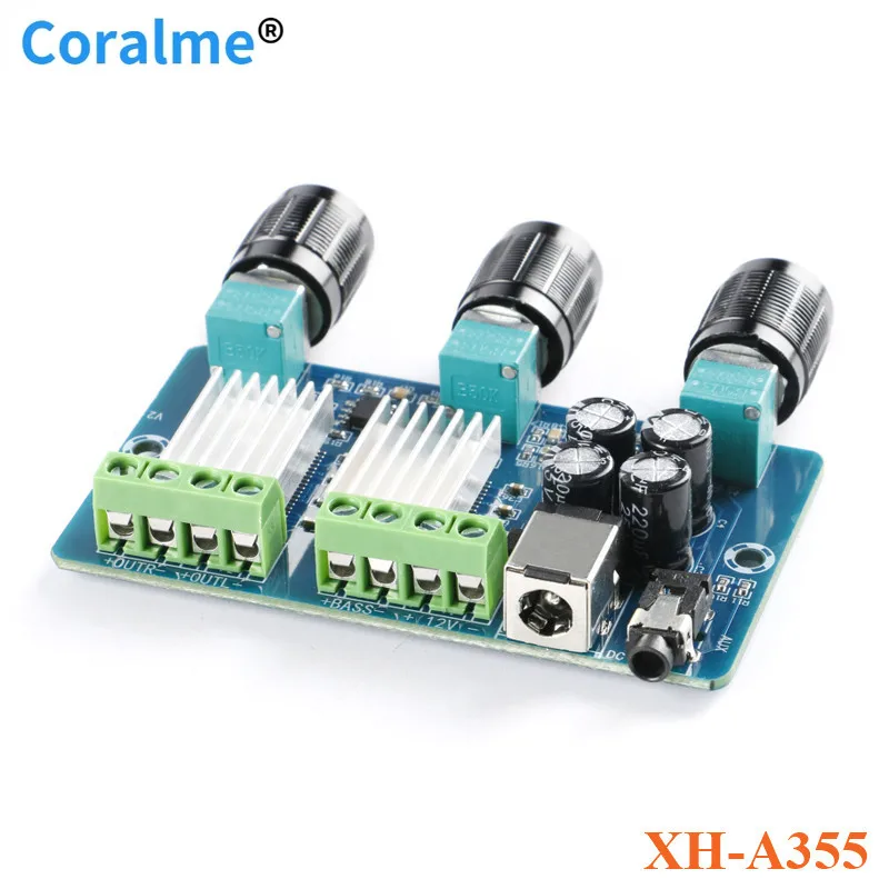 XH-A355 2*15W+30W Digital Power Amplifier Board Module YDA138-E 2.1 Channel Audio Amplificador Module with Tuning
XH-A355 2*15W+30W Digital Power Amplifier Board Module YDA138-E 2.1 Channel Audio Amplificador Module with Tuning