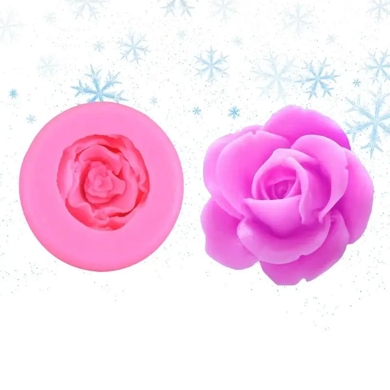3D Flower Rose Silicone Fondant Cake Mold Soap Jelly Mousse Chocolate Decoration Baking Tool Moulds Reusable Material 2022 New
3D Flower Rose Silicone Fondant Cake Mold Soap Jelly Mousse Chocolate Decoration Baking Tool Moulds Reusable Material 2022 New