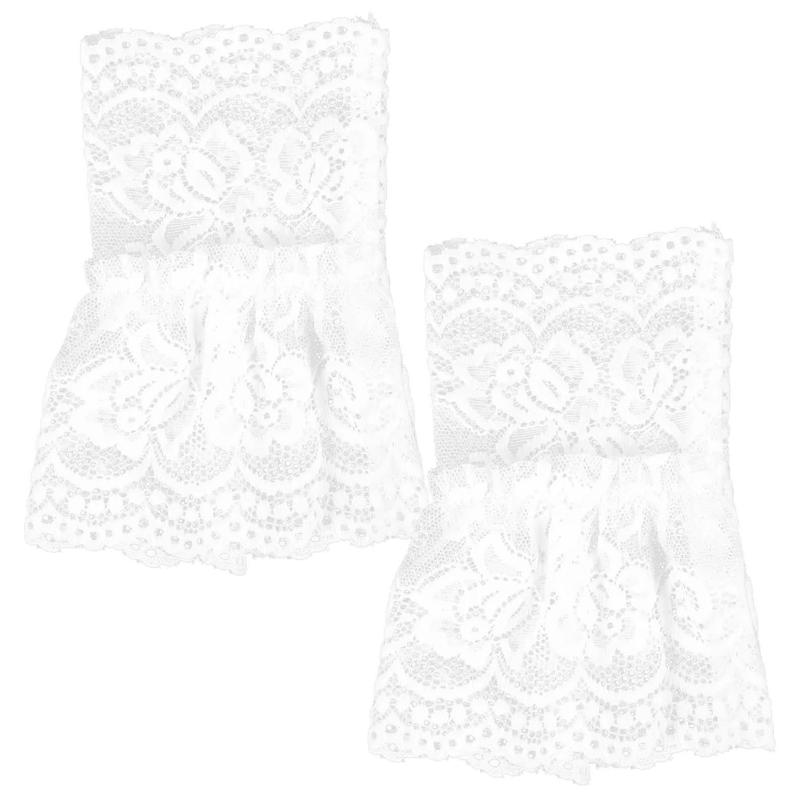 1 Pair Wrist Cuffs Lace Cuffs Detachable False Sleeves Women Dress Accessories
1 Pair Wrist Cuffs Lace Cuffs Detachable False Sleeves Women Dress Accessories