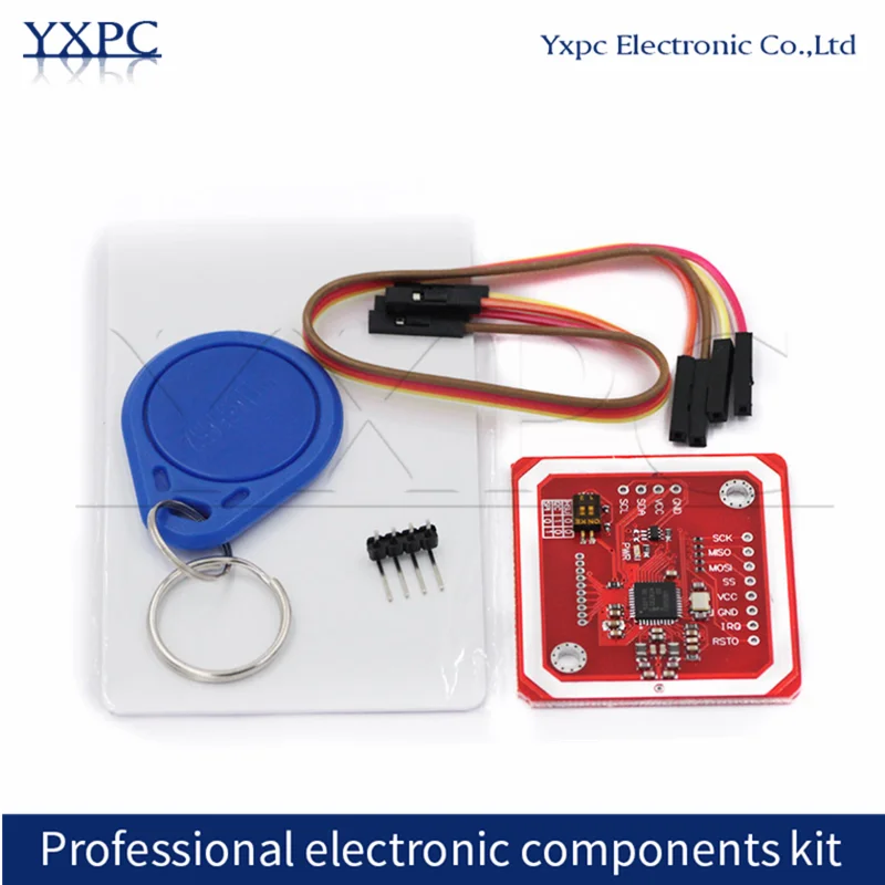 

1Set PN532 NFC RFID Wireless Module V3 User Kits Reader Writer Mode IC S50 Card PCB Attenna I2C IIC SPI HSU For Arduino Board