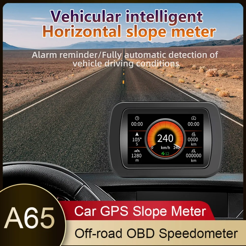Цифровой Инклинометр A65, компас с GPS, OBD, Спидометр с автоматическим выбором наклона, для езды по бездорожью
Цифровой Инклинометр A65, компас с GPS, OBD, Спидометр с автоматическим выбором наклона, для езды по бездорожью