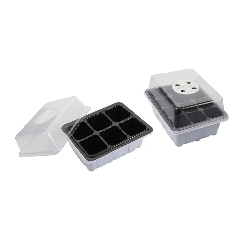 2 Pcs 6 Cell 12 Cell Cultivation Box with Breathable Holes Home Garden Germination Nursery Pot Succulents Seedling Grow Box
2 Pcs 6 Cell 12 Cell Cultivation Box with Breathable Holes Home Garden Germination Nursery Pot Succulents Seedling Grow Box
