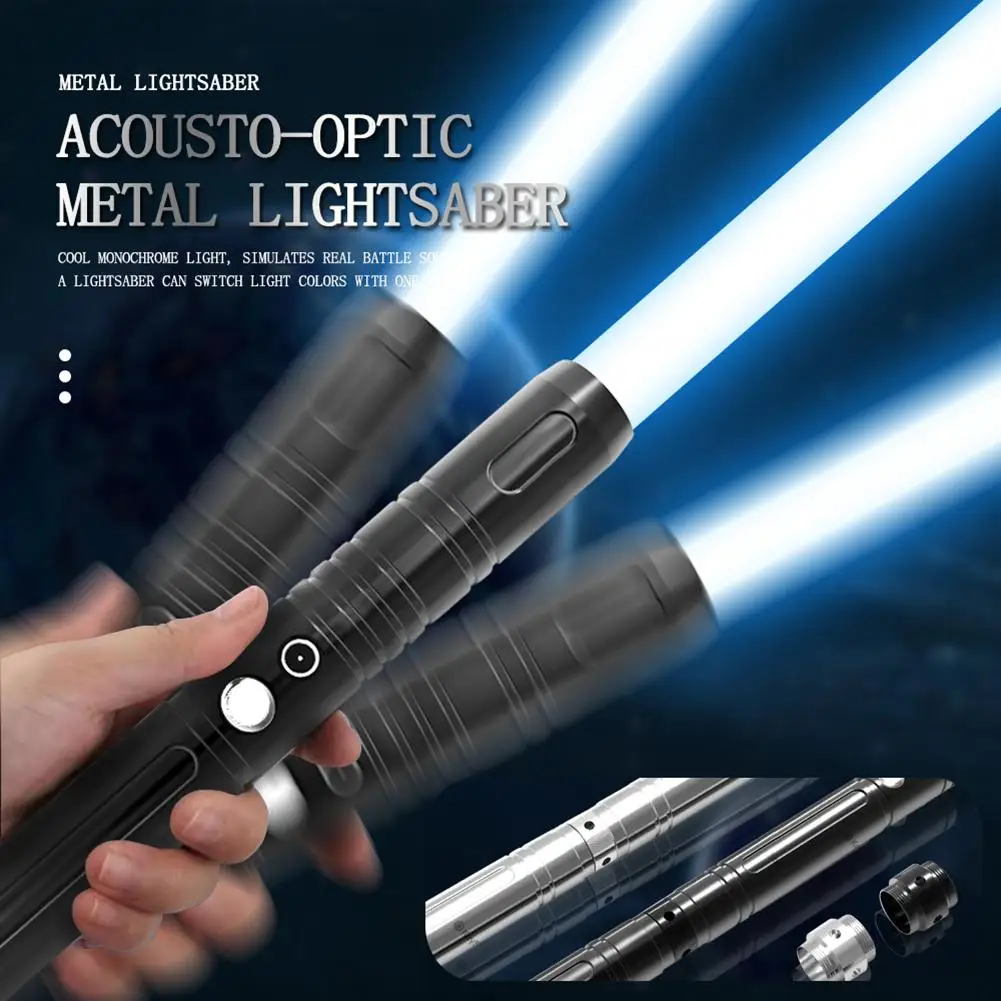 Metal Lightsaber Colorful Light Led Flash Stick Alloy Grip Sword Toy With Strike Sound For Boys As Gifts Birthdays Funny Toys
Metal Lightsaber Colorful Light Led Flash Stick Alloy Grip Sword Toy With Strike Sound For Boys As Gifts Birthdays Funny Toys