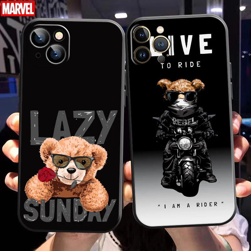 Cute Luxury Bear For Apple iPhone 13 12 11 Pro 12 13 Mini X XR XS Max 5 6 6S 7 8 Plus SE2020 Phone Case Carcasa Black Bumper
Cute Luxury Bear For Apple iPhone 13 12 11 Pro 12 13 Mini X XR XS Max 5 6 6S 7 8 Plus SE2020 Phone Case Carcasa Black Bumper