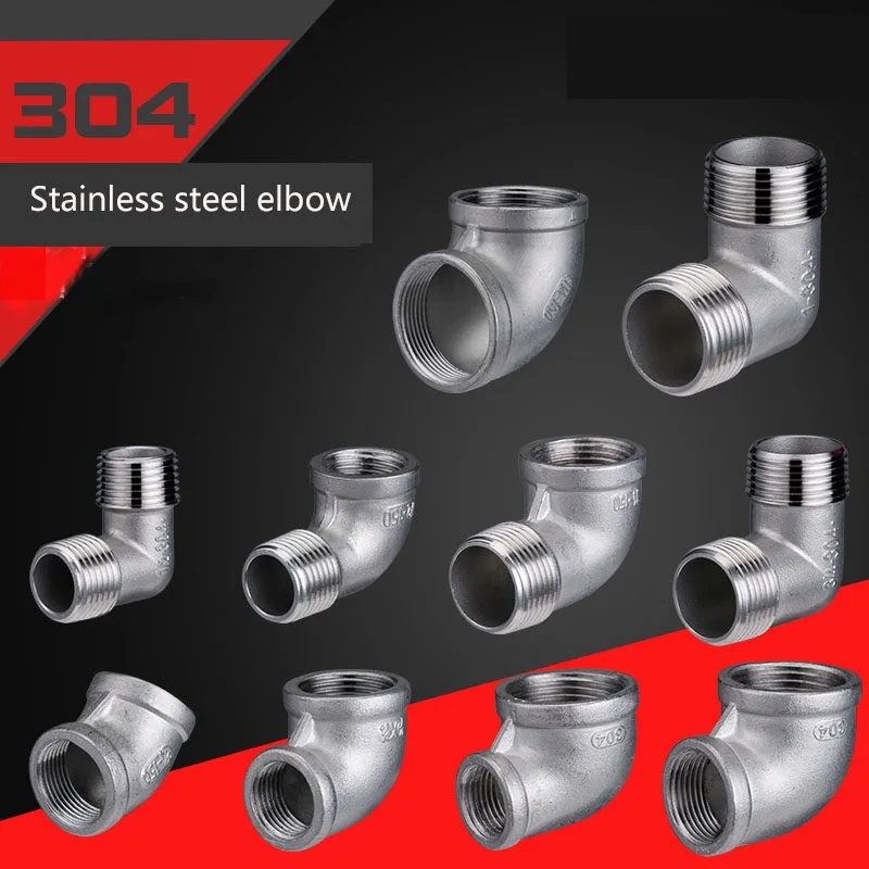 1" 3/8" 1/2" 3/4" SUS304 Stainless Steel Reducing Elbow Straight elbow valve seat bushing Tee Elbow
1" 3/8" 1/2" 3/4" SUS304 Stainless Steel Reducing Elbow Straight elbow valve seat bushing Tee Elbow