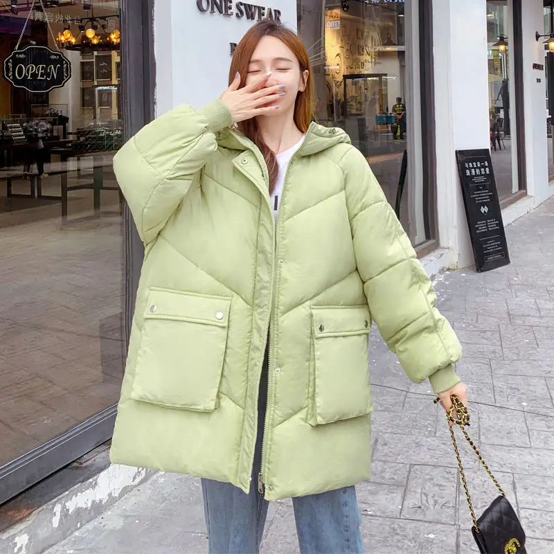 Korean Version of Fashion Loose Down Jacket Plus Size Women's Short Winter Coat Women's Thick Parka Women's Harajuku Hooded Coat
Korean Version of Fashion Loose Down Jacket Plus Size Women's Short Winter Coat Women's Thick Parka Women's Harajuku Hooded Coat