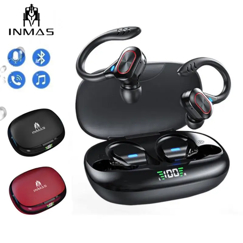 TWS-наушники INMAS спортивные с шумоподавлением и поддержкой Bluetooth
TWS-наушники INMAS спортивные с шумоподавлением и поддержкой Bluetooth