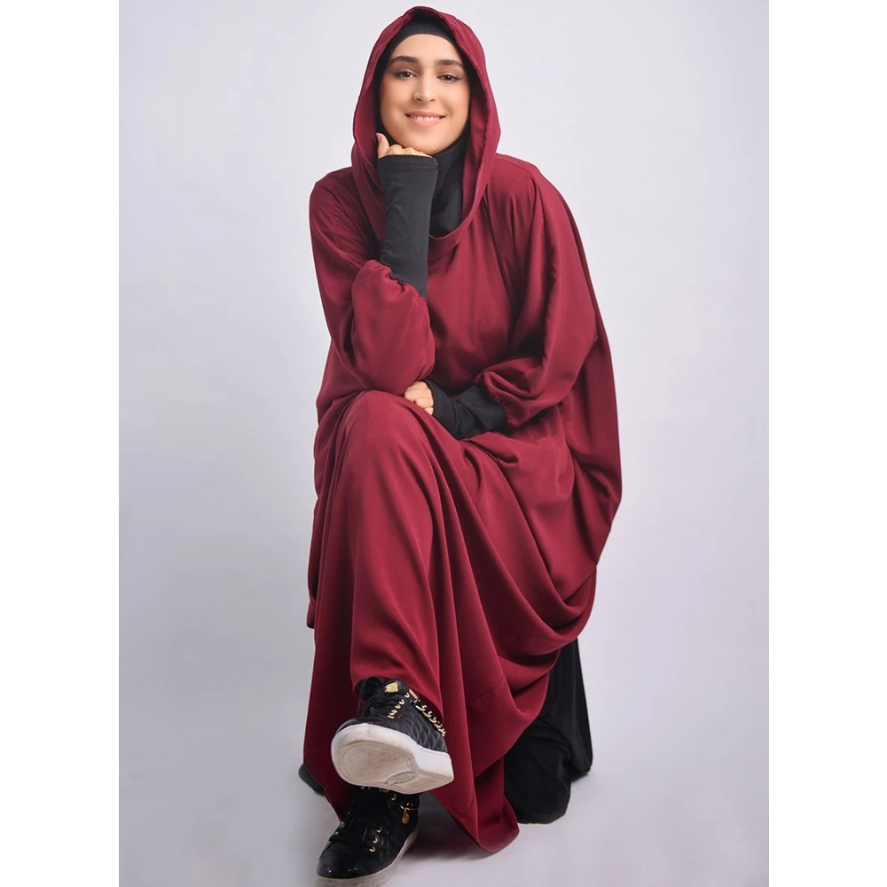 Wepbel Muslim Prayer Garment Abaya Solid Color Khamar Jilbeb Muslim Woman Muslim Dress Islamic Clothing Ramadan Kaftan Robe Gown
Wepbel Muslim Prayer Garment Abaya Solid Color Khamar Jilbeb Muslim Woman Muslim Dress Islamic Clothing Ramadan Kaftan Robe Gown