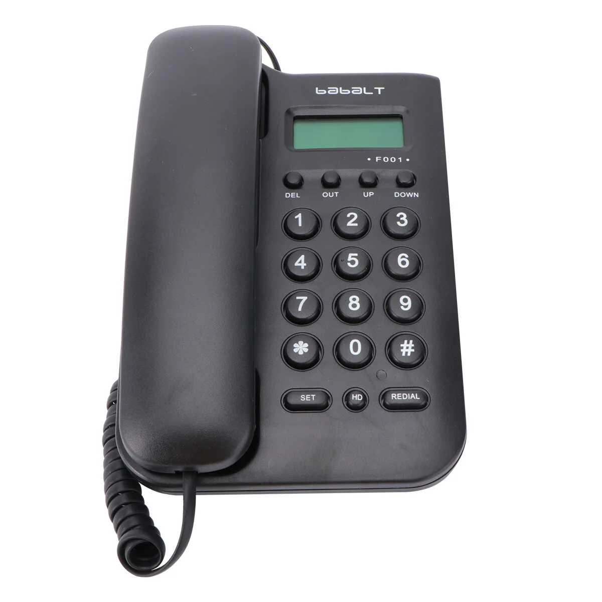 Corded Telephone Foreign Trade Telephone Small Hanging Wall Telephone Phone Extension for Office (Black)
Corded Telephone Foreign Trade Telephone Small Hanging Wall Telephone Phone Extension for Office (Black)