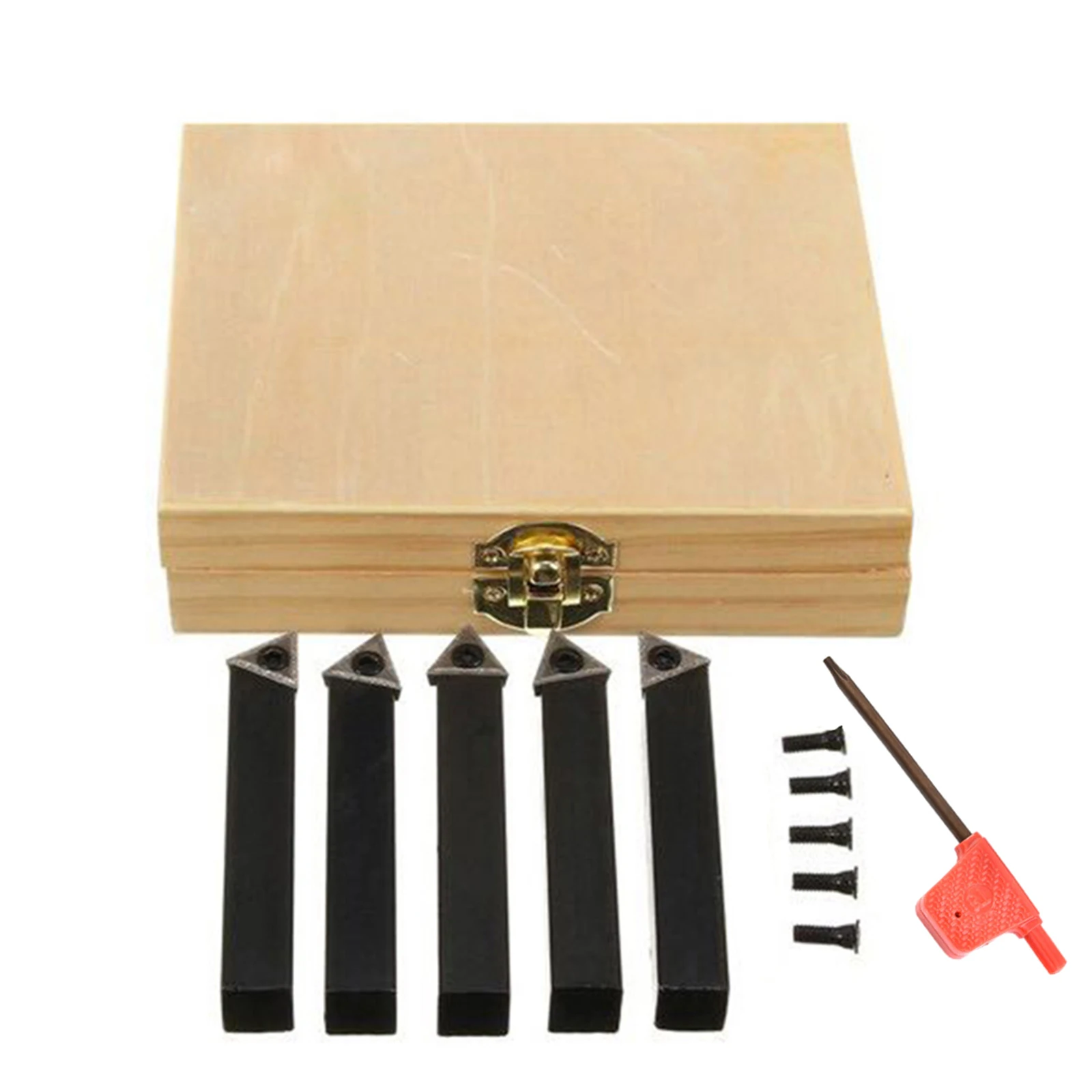 Tool Bits Inserts Boring CNC Carbide Chamfering Facing For Turning Holder Indexable Inserts Lathe T6 Hex Wrench
Tool Bits Inserts Boring CNC Carbide Chamfering Facing For Turning Holder Indexable Inserts Lathe T6 Hex Wrench