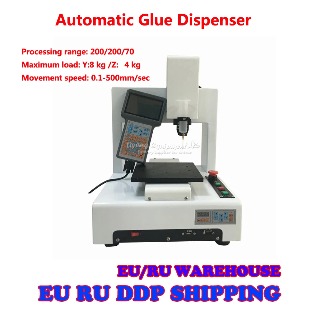 LY-221A Automatic Glue Dispenser 3 Axis Compatible for Mobile Frame Glue Dispensing Works 110V/220V
LY-221A Automatic Glue Dispenser 3 Axis Compatible for Mobile Frame Glue Dispensing Works 110V/220V