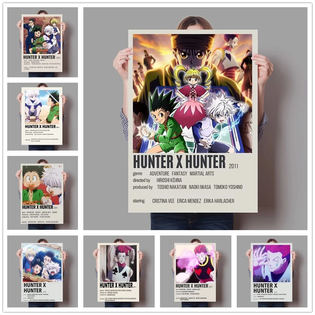 HD Printed Home Decoration Painting Hot Anime Posters Wall Art HUNTER X HUNTER Canvas Modular No Frame Pictures For Living Room
HD Printed Home Decoration Painting Hot Anime Posters Wall Art HUNTER X HUNTER Canvas Modular No Frame Pictures For Living Room