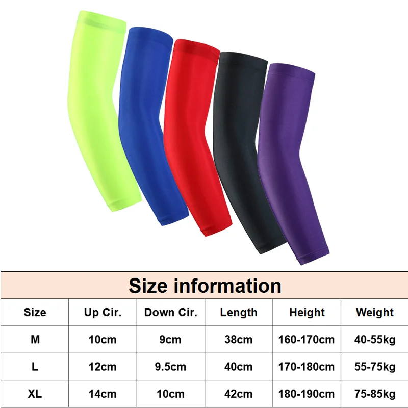 1 Pair Child Basketball Arm Guard Elbow Pads Protective Gear Running Support Compression Outdoor Cycling Sun Protection Sleeve
1 Pair Child Basketball Arm Guard Elbow Pads Protective Gear Running Support Compression Outdoor Cycling Sun Protection Sleeve